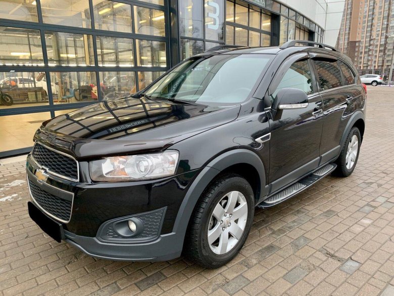 Шевроле Каптива черный 2014