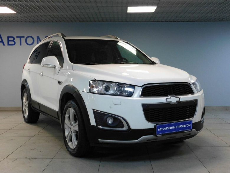 Шевроле Каптива 2014 зимой