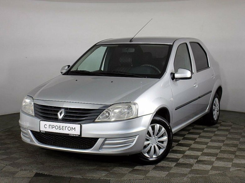 Рено серебристая