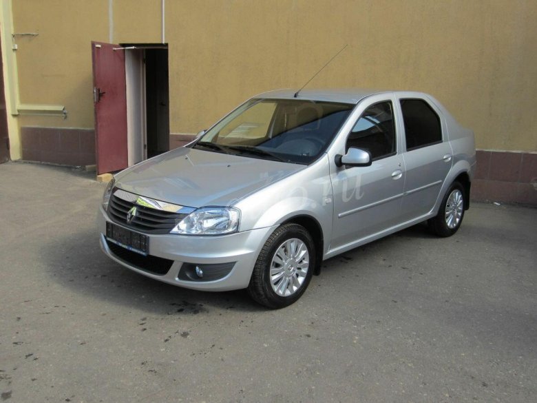 Рено логан 1 рестайлинг серебристый