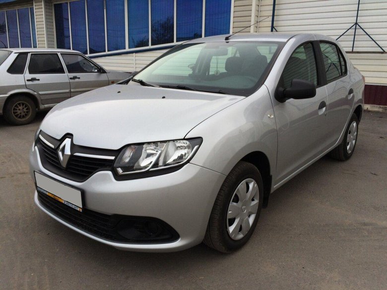 Рено Логан 2 серебристый