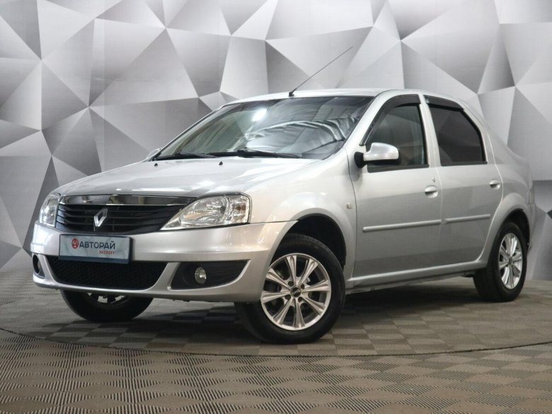 Рено логан 2012 серебристый