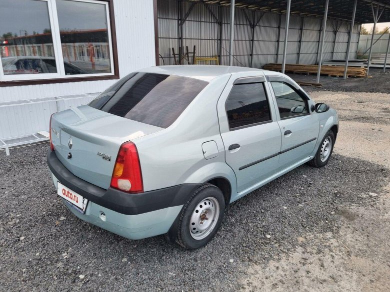 Рено логан серый металлик