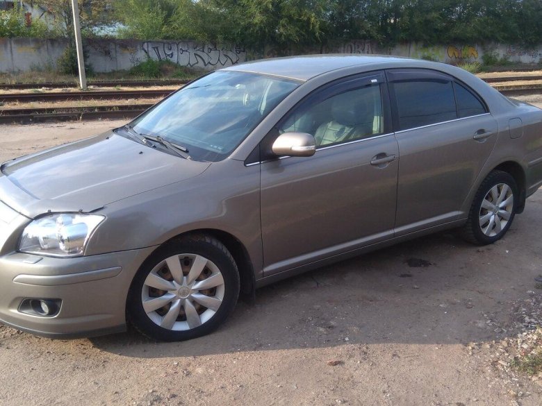 Toyota avensis рестайлинг 2006