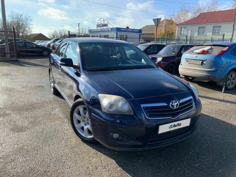 Toyota avensis ii рестайлинг