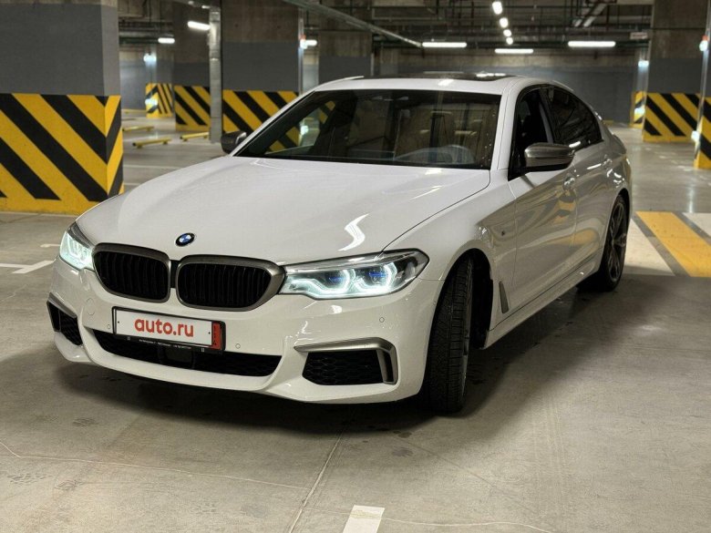 Бмв 5 серии 2018 белая