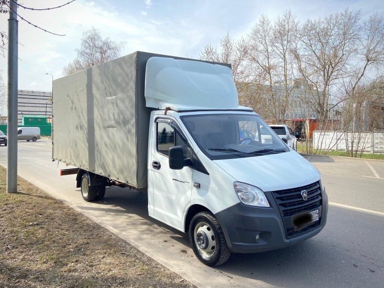 Белый газ газель next