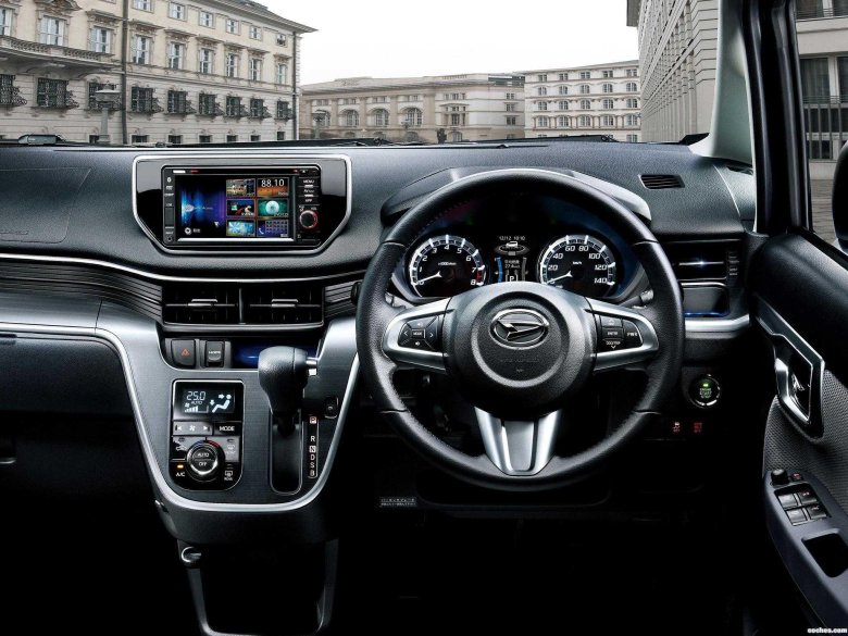 Daihatsu move Custom 2017 салон