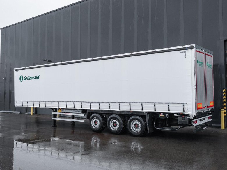 Шторный полуприцеп Грюнвальд