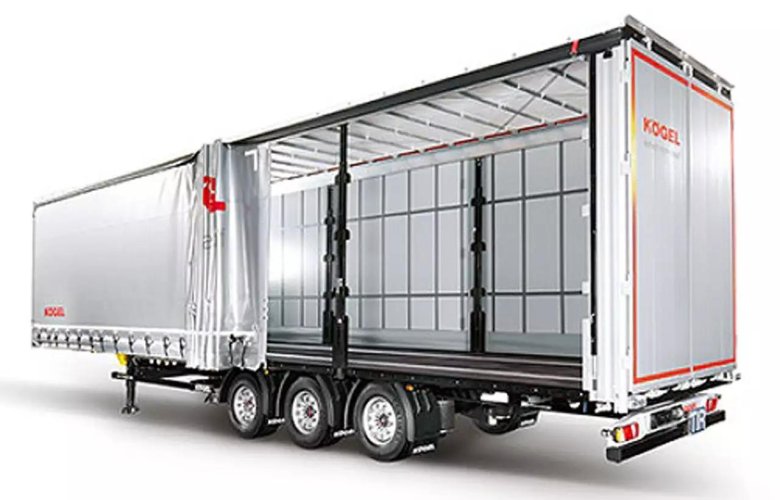 Полуприцеп шторно-бортовой мега