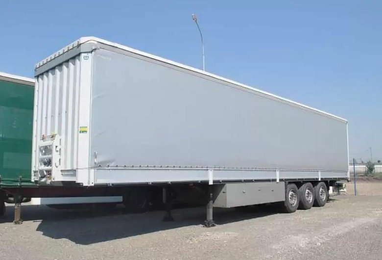 Полуприцеп крона шторно бортовой