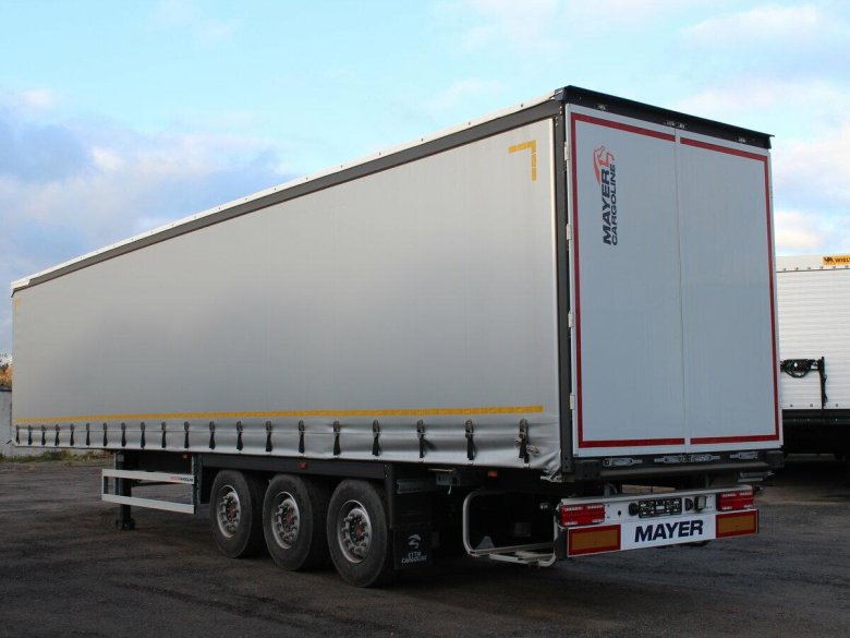 Полуприцеп крона шторно бортовой