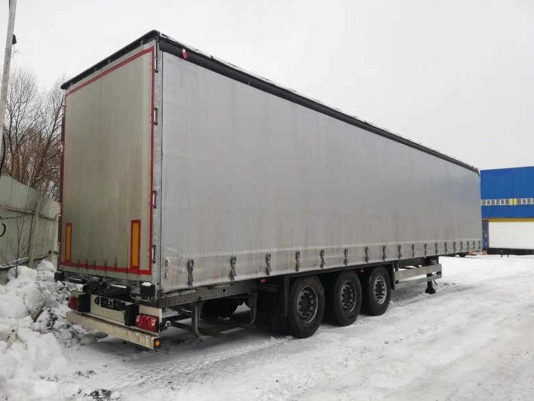 Полуприцеп тентованный