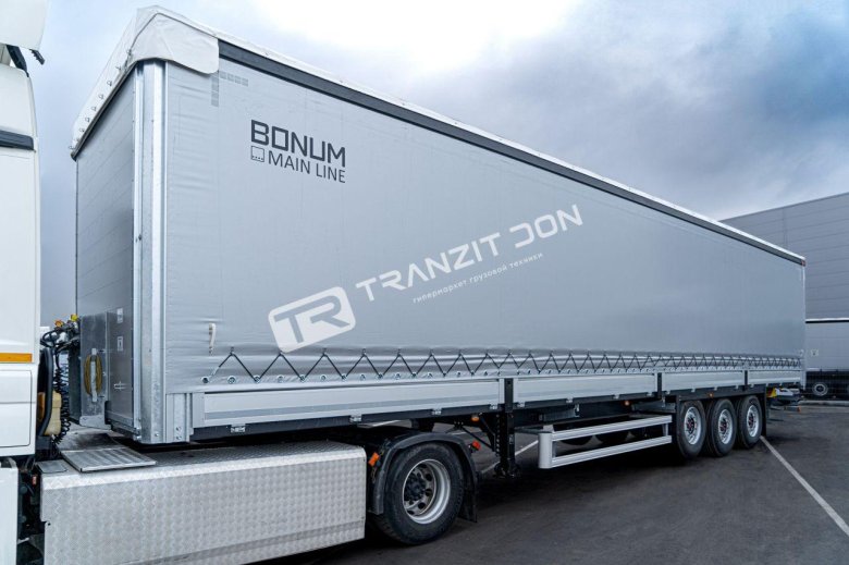 Грюнвальд бортовой полуприцеп