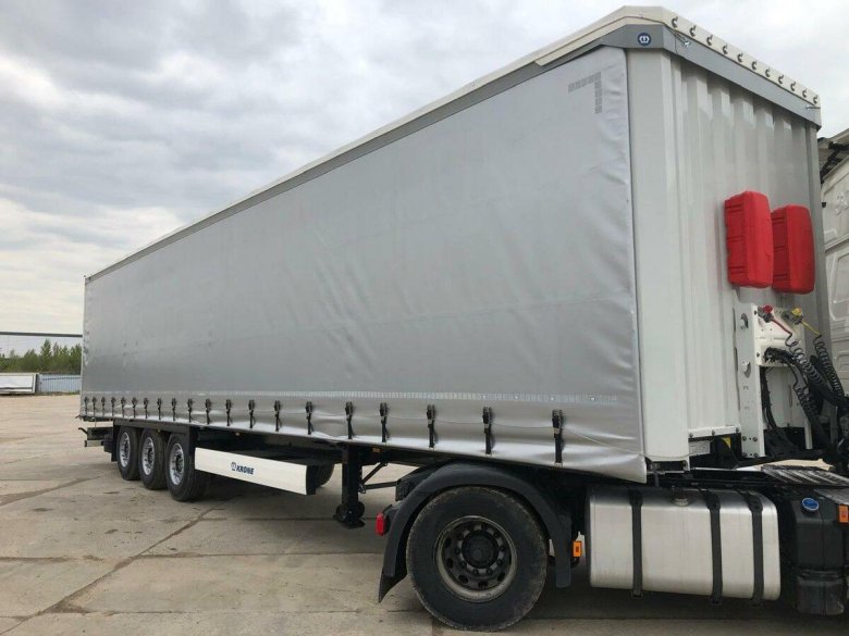 Полуприцеп krone sd тентованный