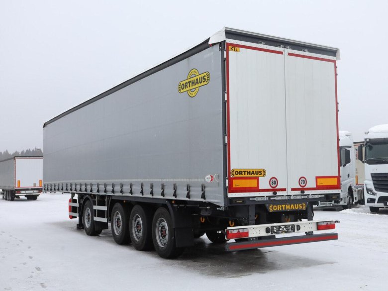 Шторно бортовой полуприцеп