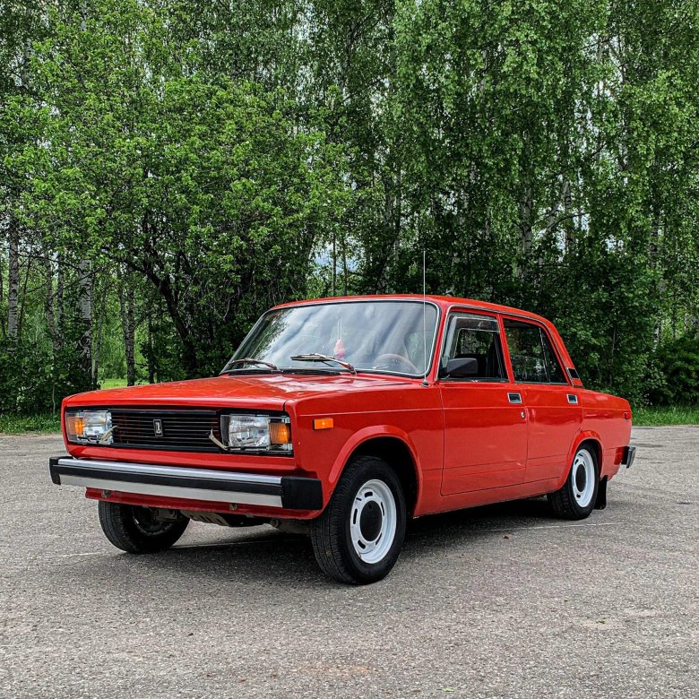 Лада 2105 красная