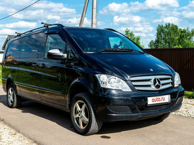 Мерседес виано черный