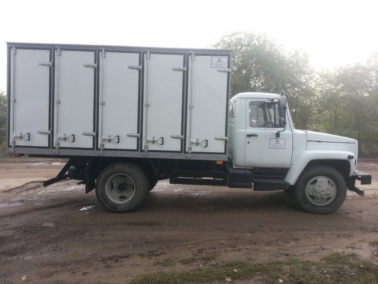 Газ 3309 хлебный фургон