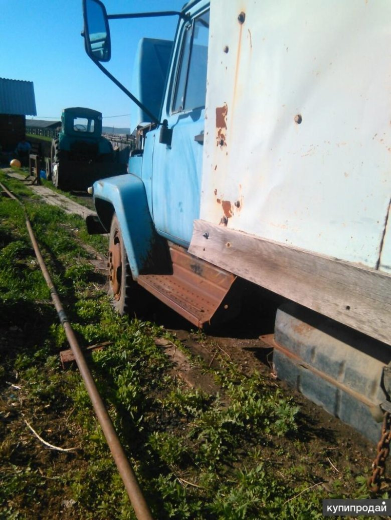 ГАЗ 3307 задняя часть