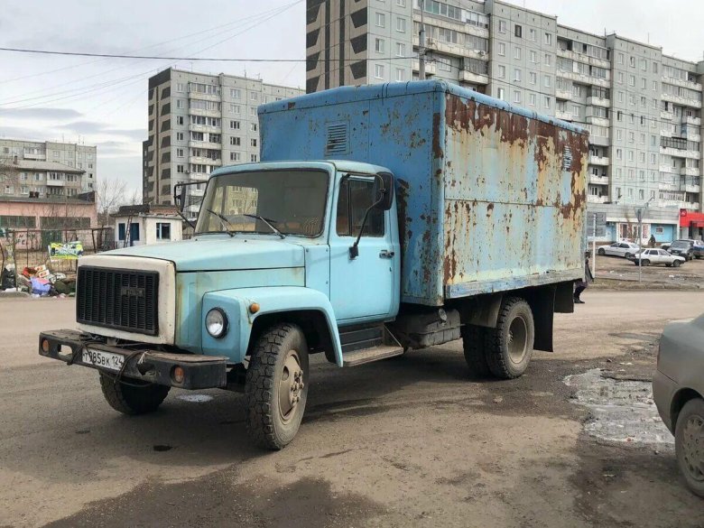 Грузовик газ 3307