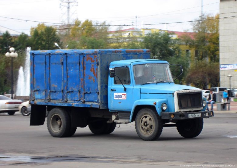 ГАЗ 3307 хлебный фургон