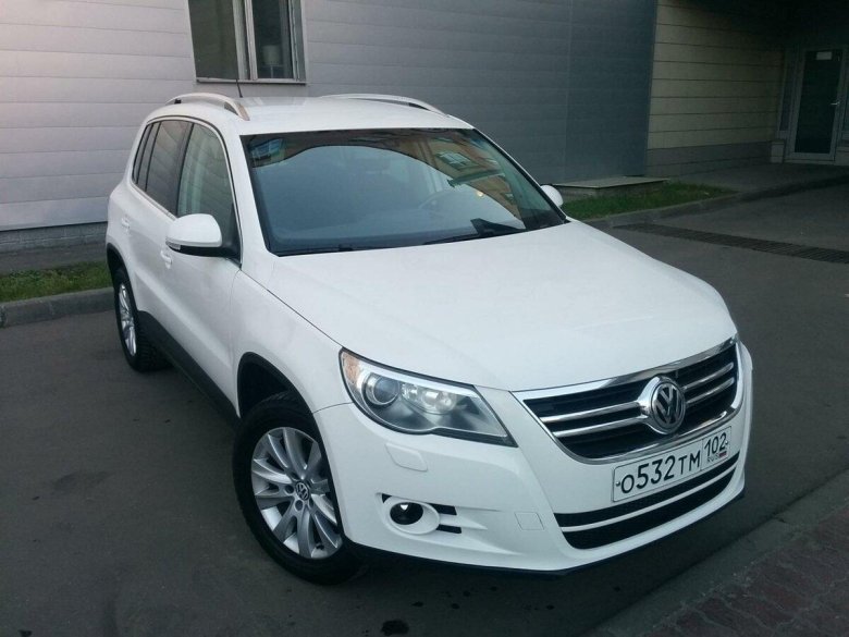 Tiguan 1 белый