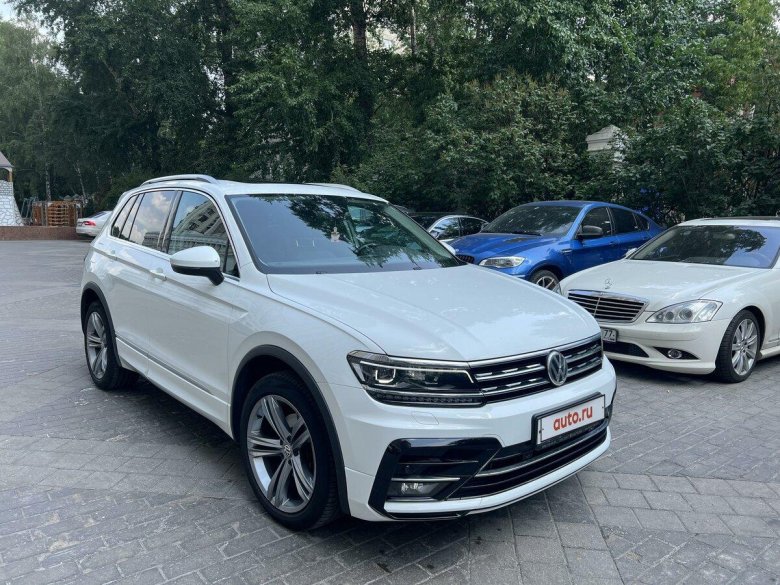 Фольксваген тигуан белый