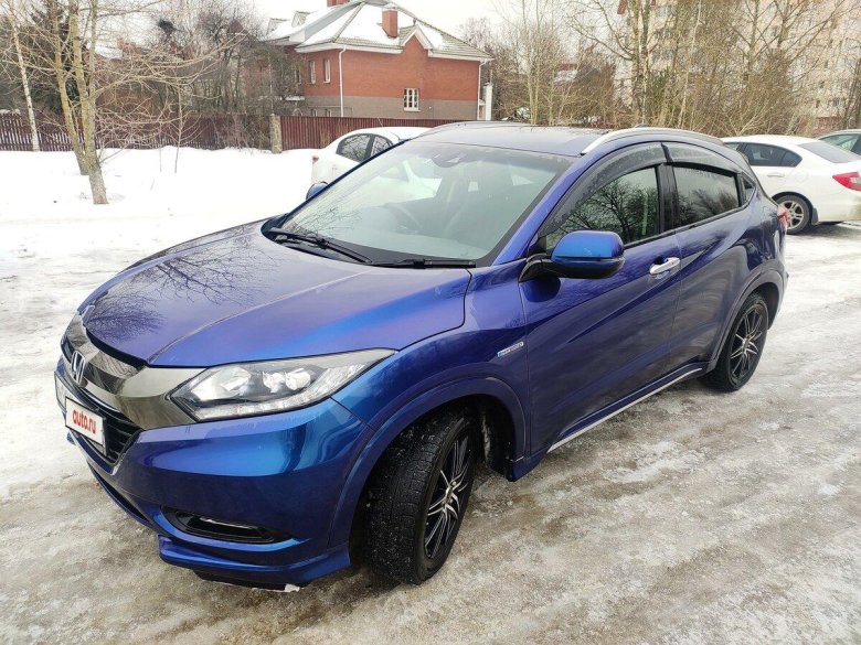 Хонда везел синий