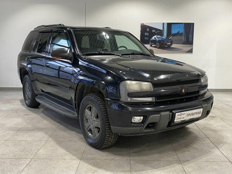 Шевроле трейлблейзер 2008 черный