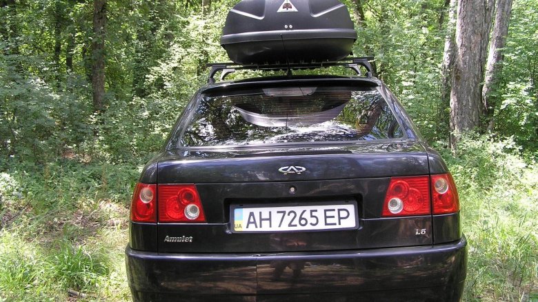 Чери амулет багажник