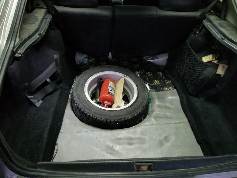 Фальшпол багажника тойота карина ед