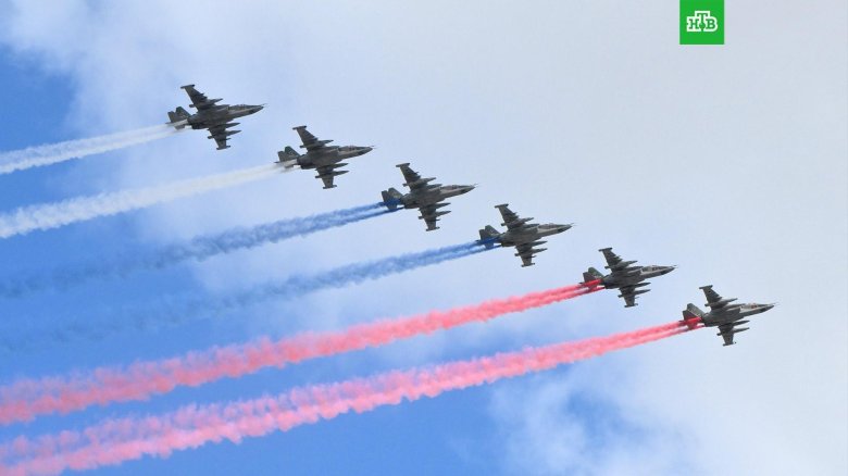 Репетиция парада Победы 2022 в Москве