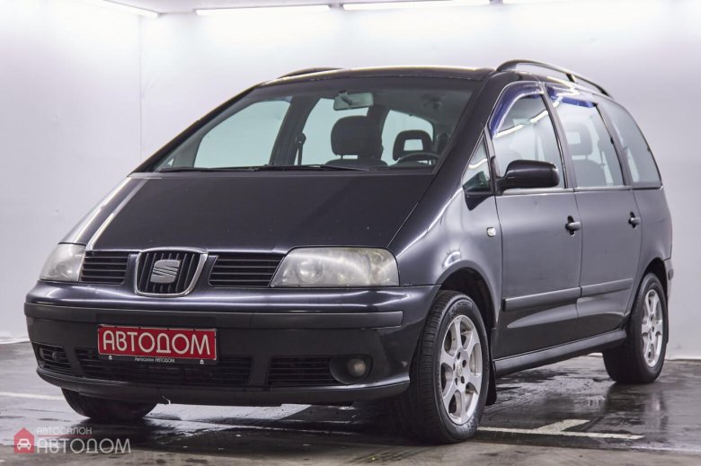Seat Alhambra с 1996–2000 г.в белый фон