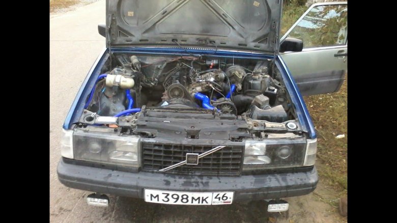 Вольво 740 мотор