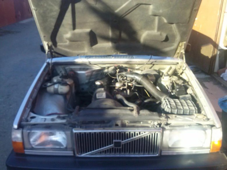 Вольво 740 ремонт дизельного двигателя