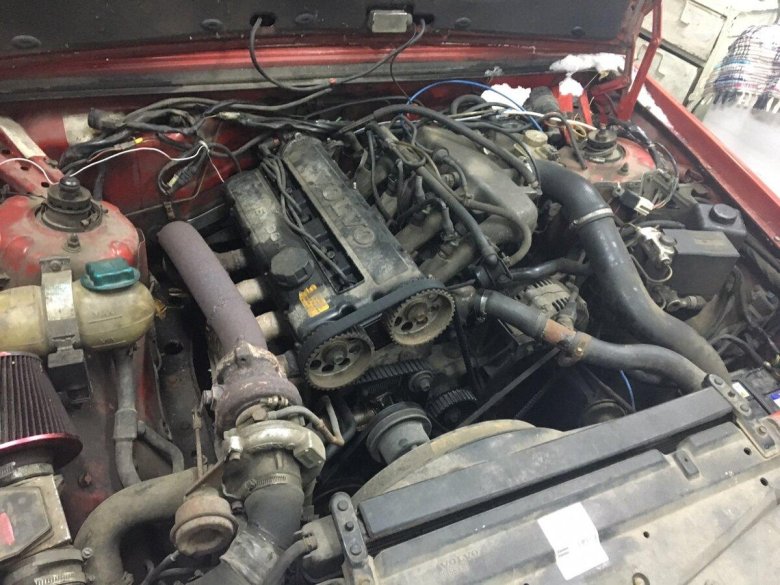 Вольво 740 мотор