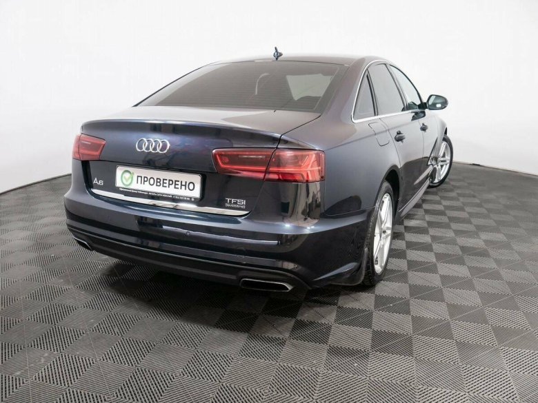 Черная ауди а 6