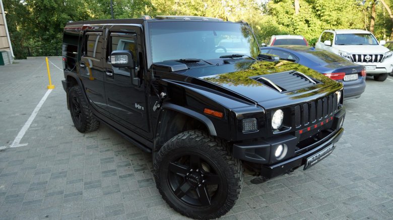 Хаммер h2 черный