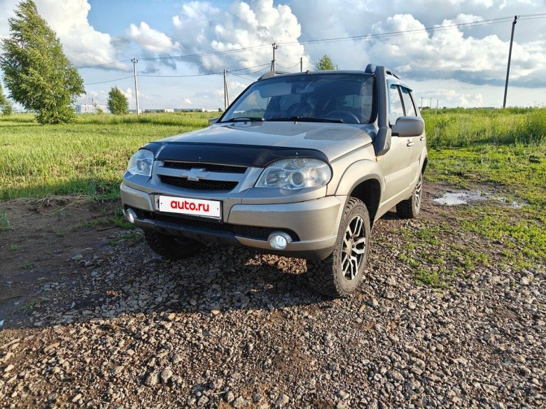 Chevrolet niva 2012 серый
