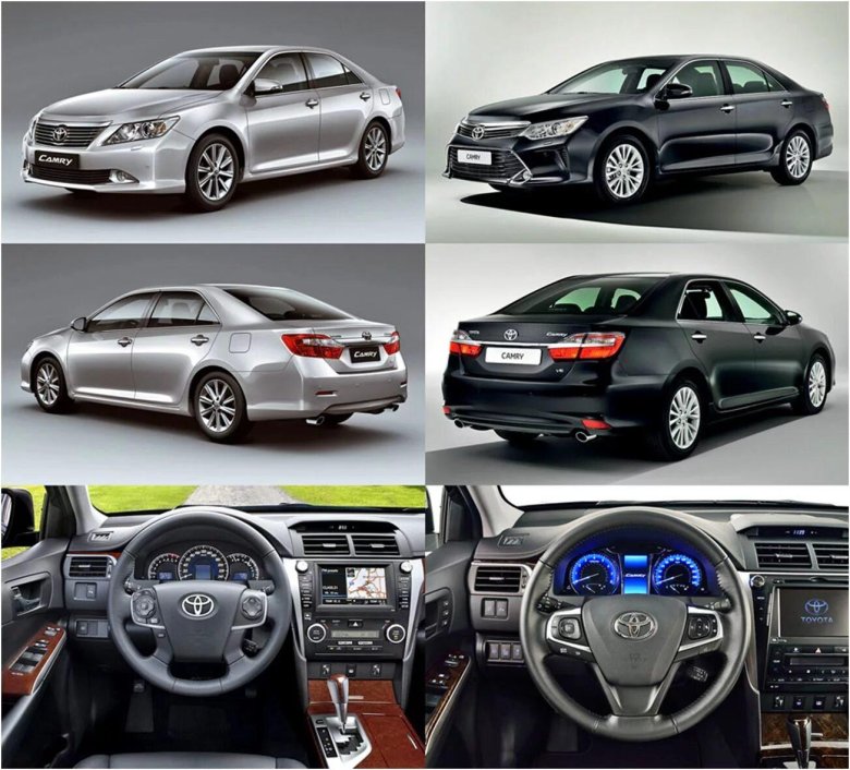 Toyota Camry 40 Рестайлинг отличия