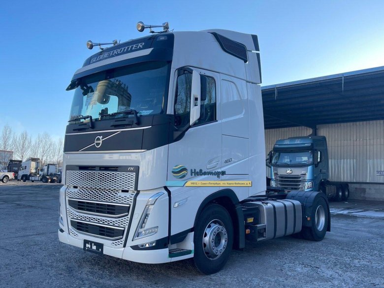 Новый тягач вольво