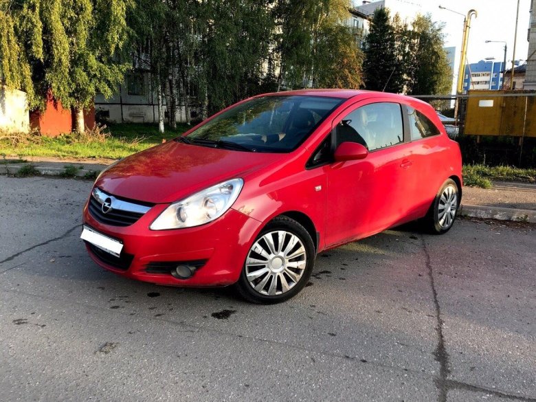 Opel Corsa Red