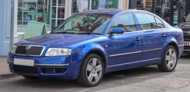 Шкода суперб 2004