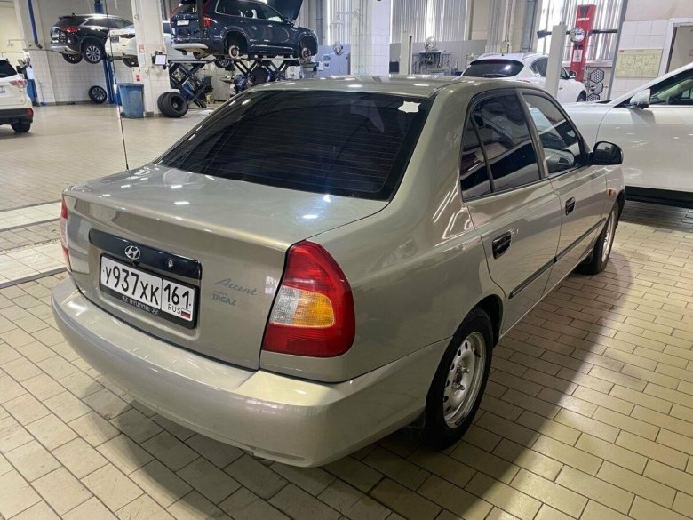 Хендай акцент 2002г