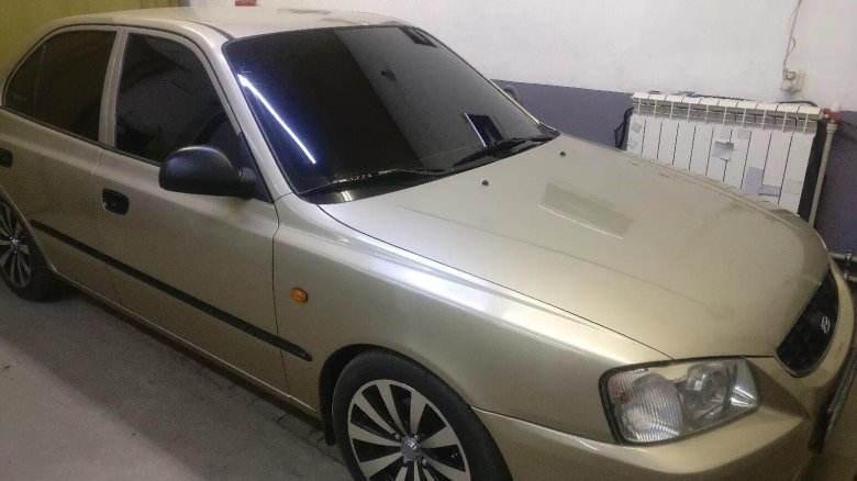 Хендай акцент тонированный