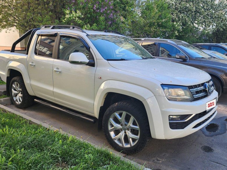 Volkswagen amarok 2010 — 2016 i белый