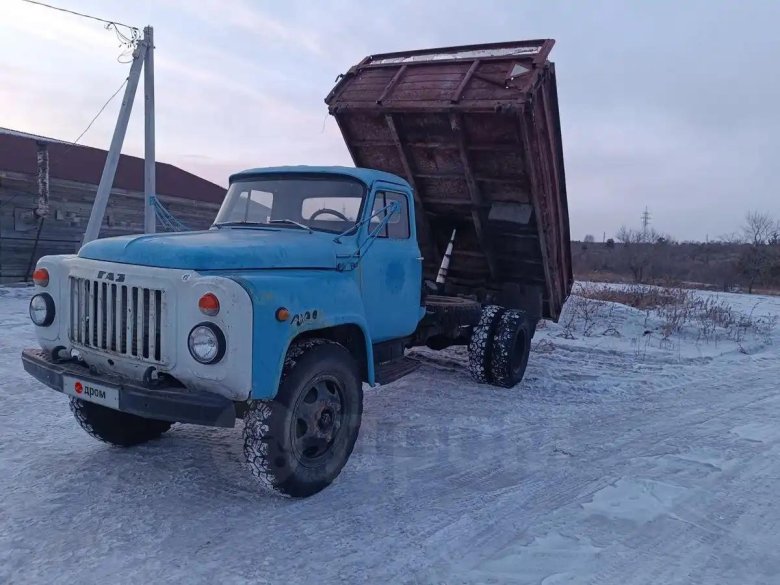 Грузовик газ 53 самосвал