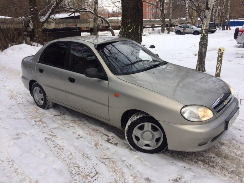 Chevrolet lanos 2008 год