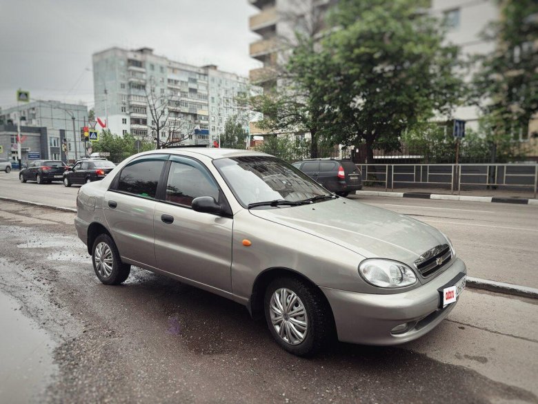 Шевроле ланос серебристый металлик 2007